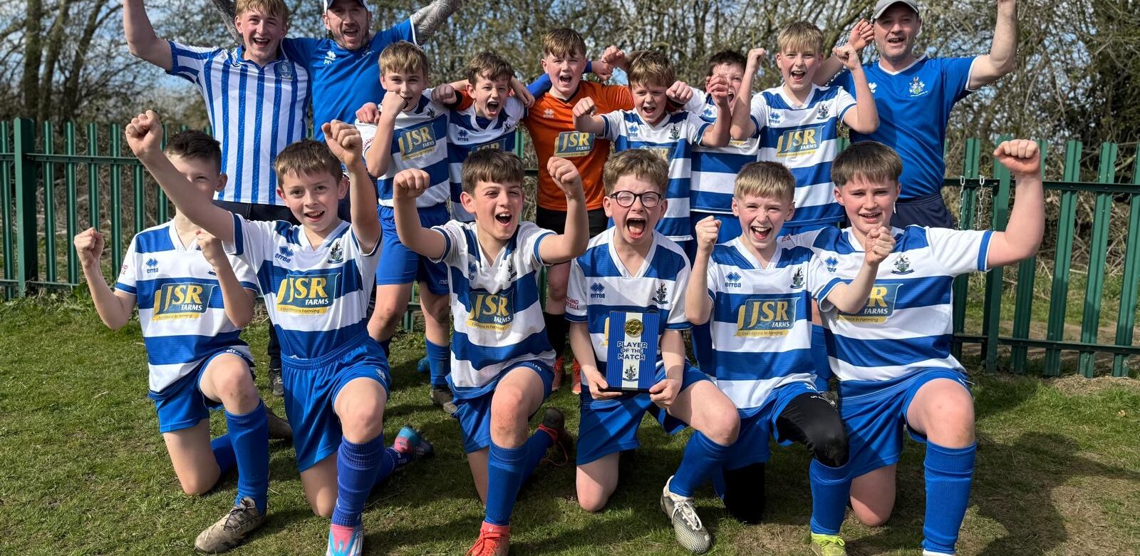 JSR Farms supporting local grassroots football team in Driffield 
