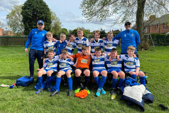 JSR Farms supporting local grassroots football team in Driffield 