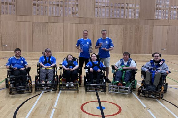 JSR Farms supporting Hull Electric Eels Powerchair Football Club